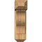 Ekena Millwork Funston Craftsman Rough Sawn Bracket w/ Offset Brace, Western Red Cedar, 8"W x 20"D x 28"H BKT0806X20X28FST04RWR - alternate 2